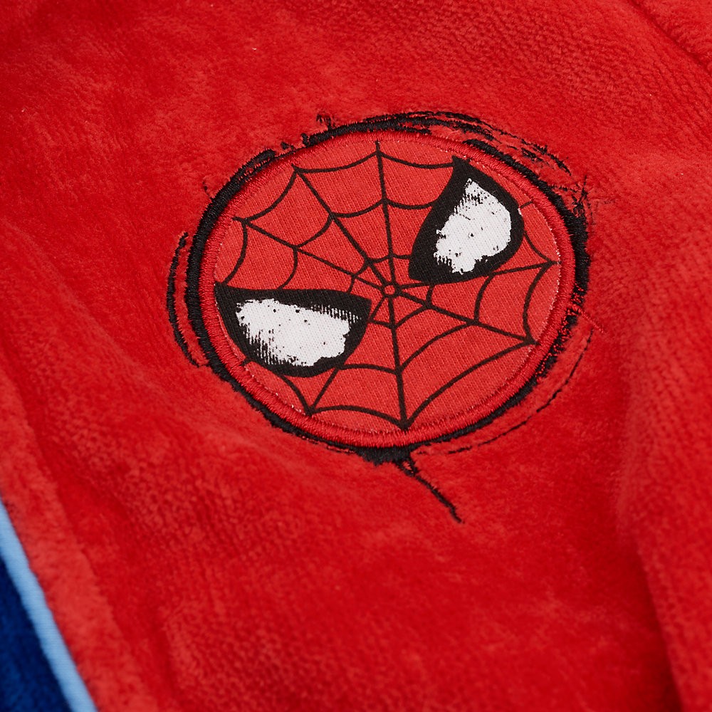 Expédition Rapide ✔ personnalisation , personnalisation Robe de chambre pour enfants Spider-Man  - Expédition Rapide ✔ personnalisation , personnalisation Robe de chambre pour enfants Spider-Man -01-1